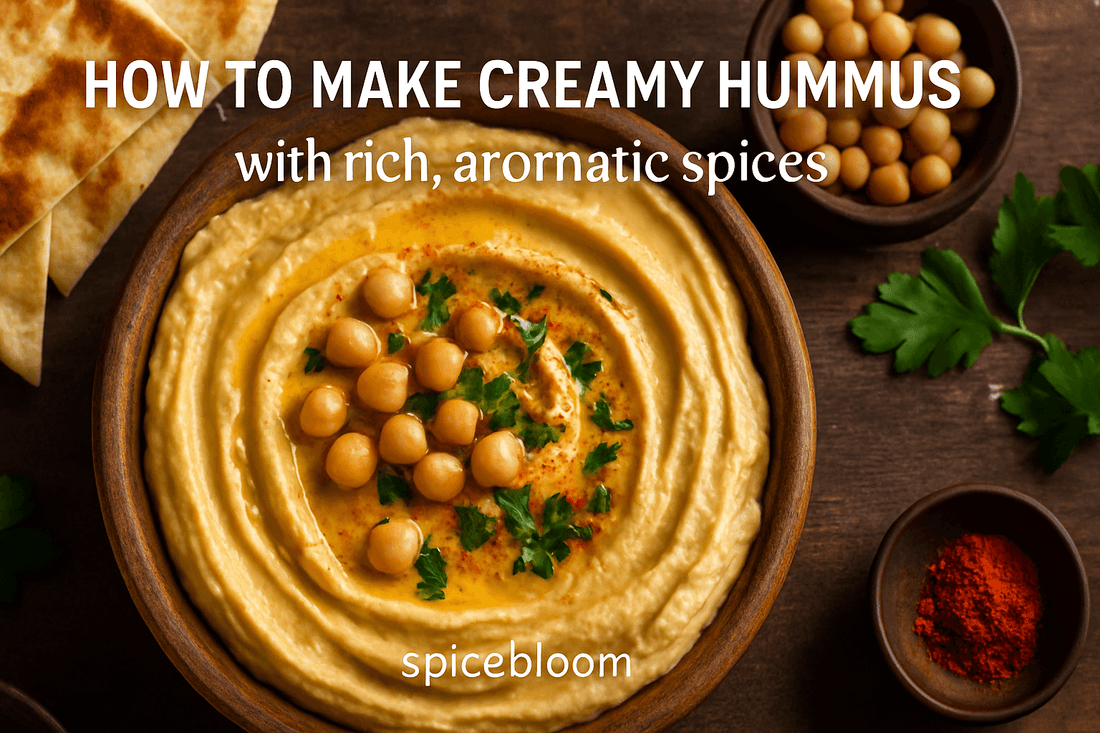 How to Make Perfect Hummus with SpiceBloom’s Spices – A Flavorful Twist! - Spice Bloom
