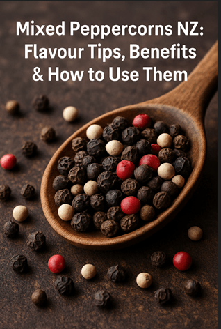 Mixed Peppercorns NZ: Flavour Tips, Benefits & How to Use Them - Spice Bloom