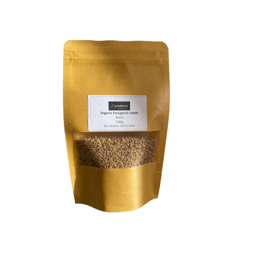 100% Certified Organic Fenugreek Seeds – 100g to 1kg | SpiceBloom NZ - Spice Bloom