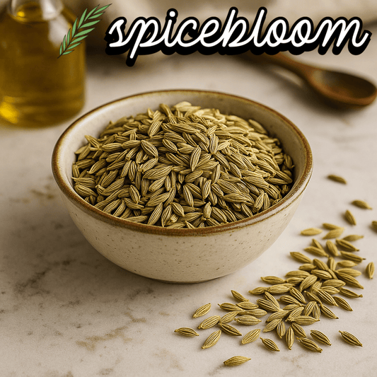 Certified Organic Fennel Seeds – 100g, 500g, 1kg | SpiceBloom - Spice Bloom