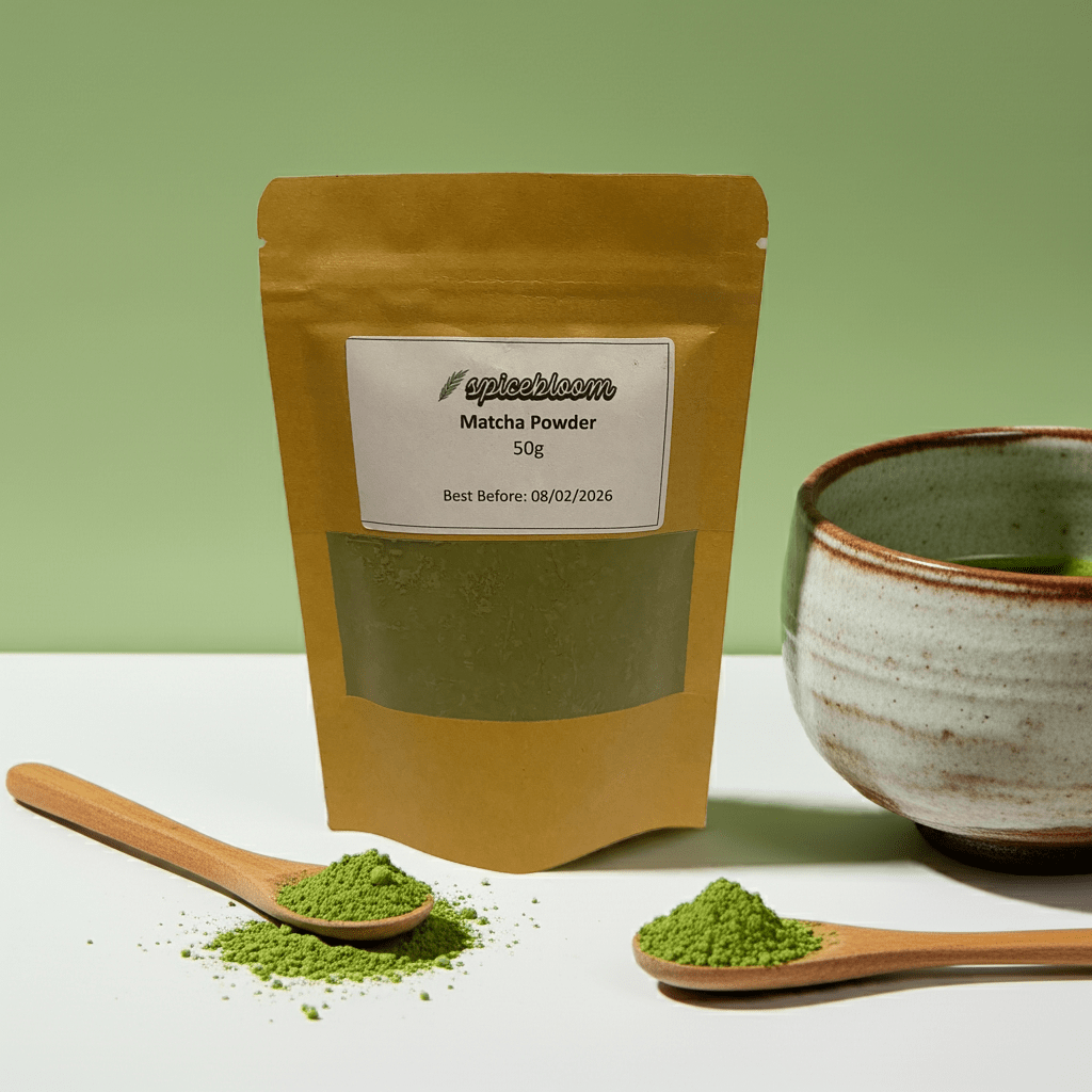 Organic Matcha Green Tea Powder – AAA Grade | 50g to 500g | SpiceBloom NZ - Spice Bloom