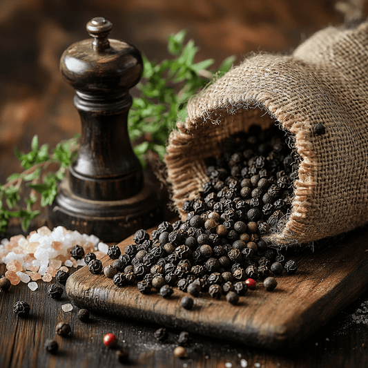 Organic Black Peppercorns Whole β 100g, 250g, 500g & 1kg | SpiceBloom NZ - Spice Bloom
