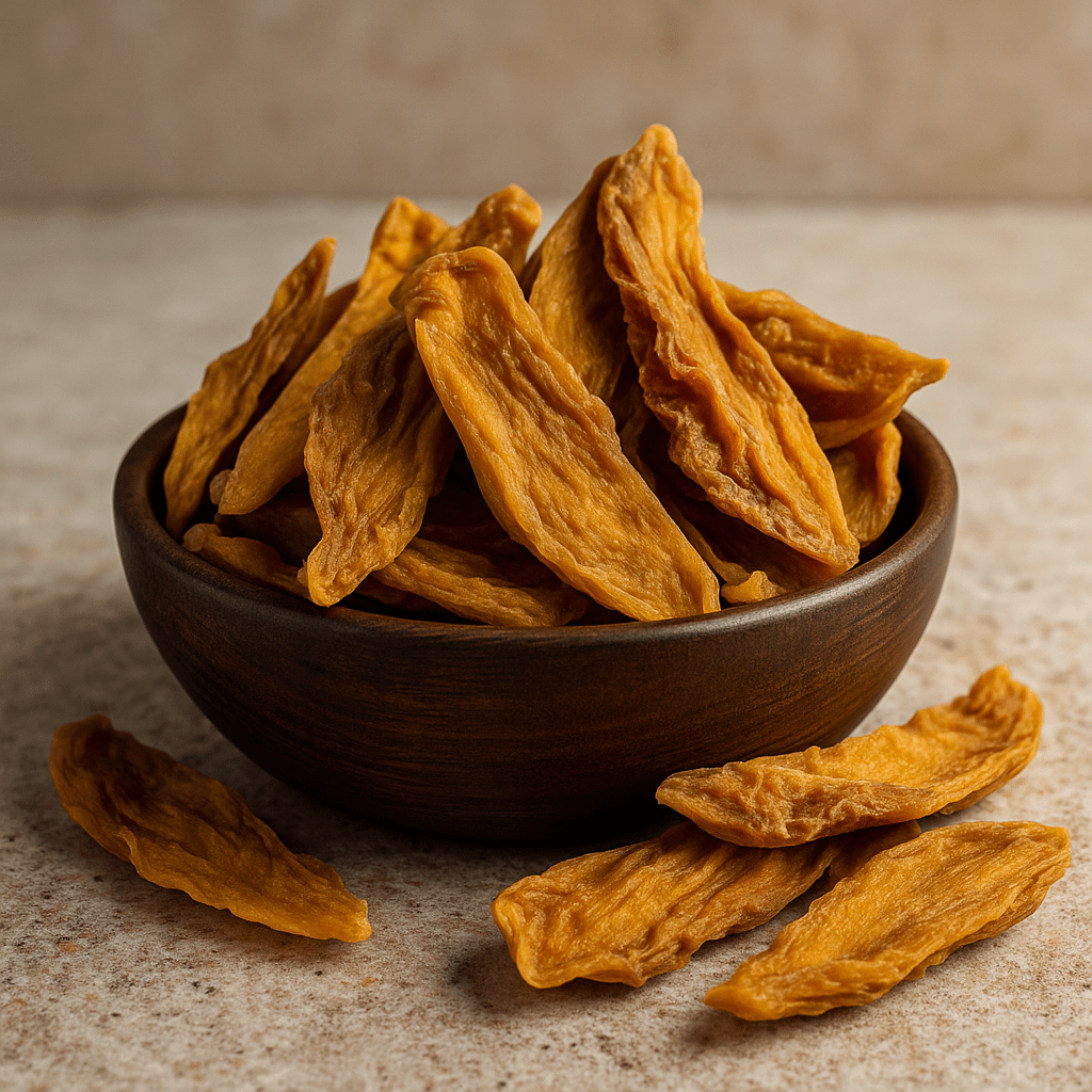 Organic Dried Mango Slices/ Strips – 100g - 2.5kg | SpiceBloom - Spice Bloom