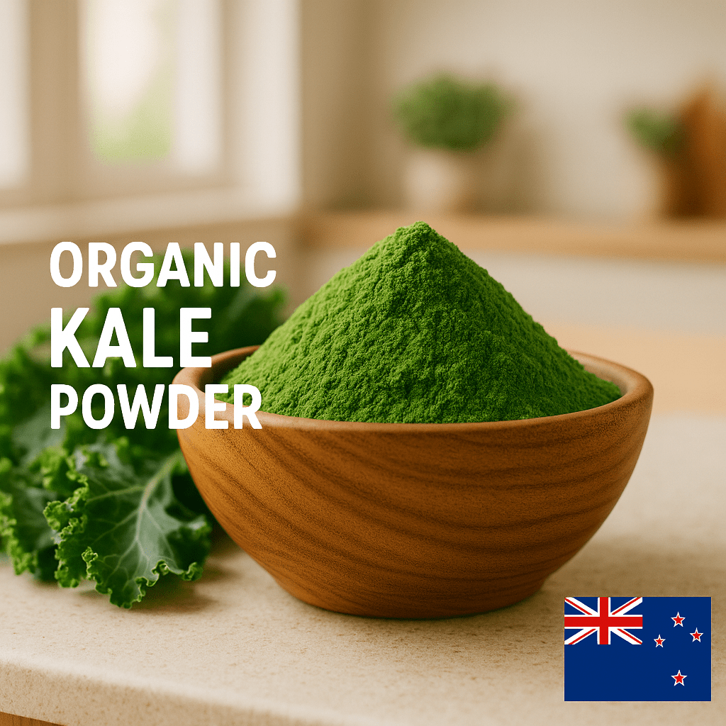 Organic Kale Powder | Plant Protein & Immune Support – NZ Grown by SpiceBloom - Spice Bloom