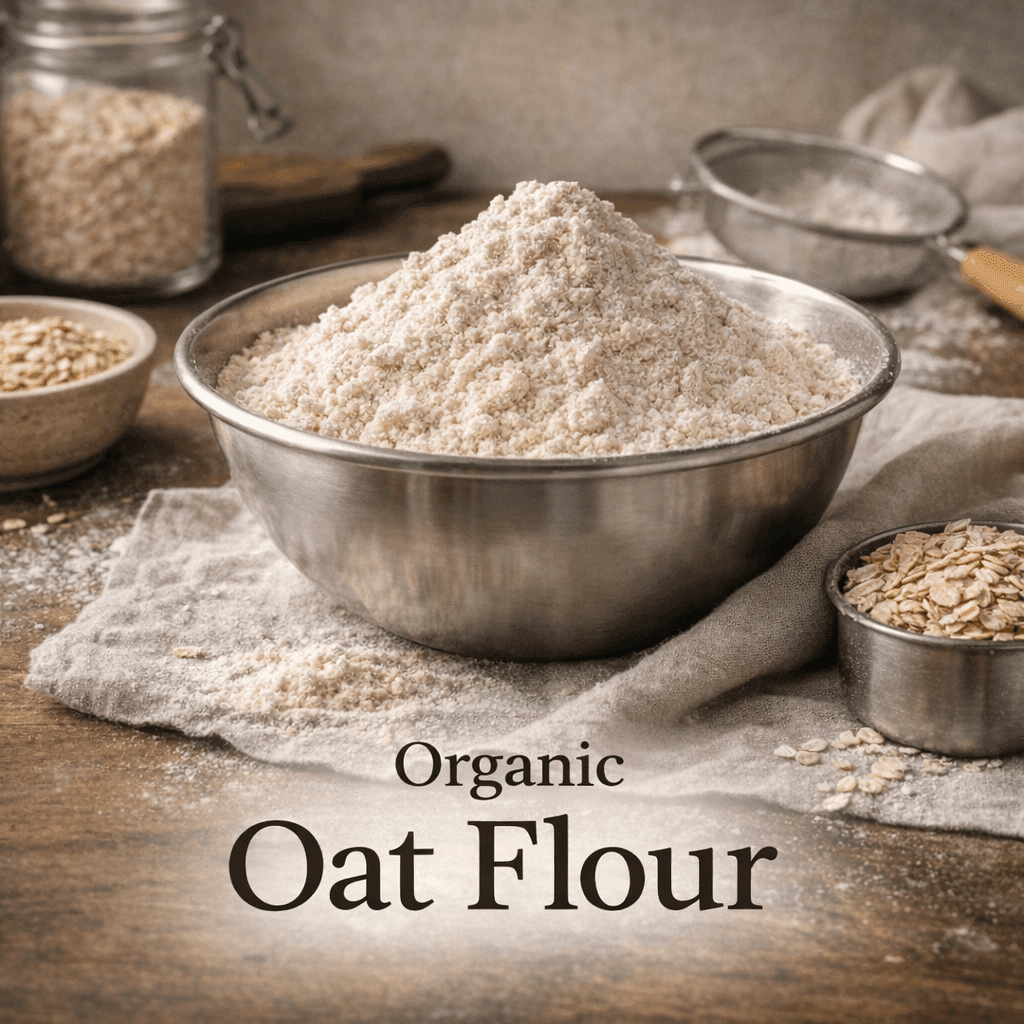 Organic Oat Flour (Canada) | 1kg & 2.5kg | SpiceBloom NZ - Spice Bloom