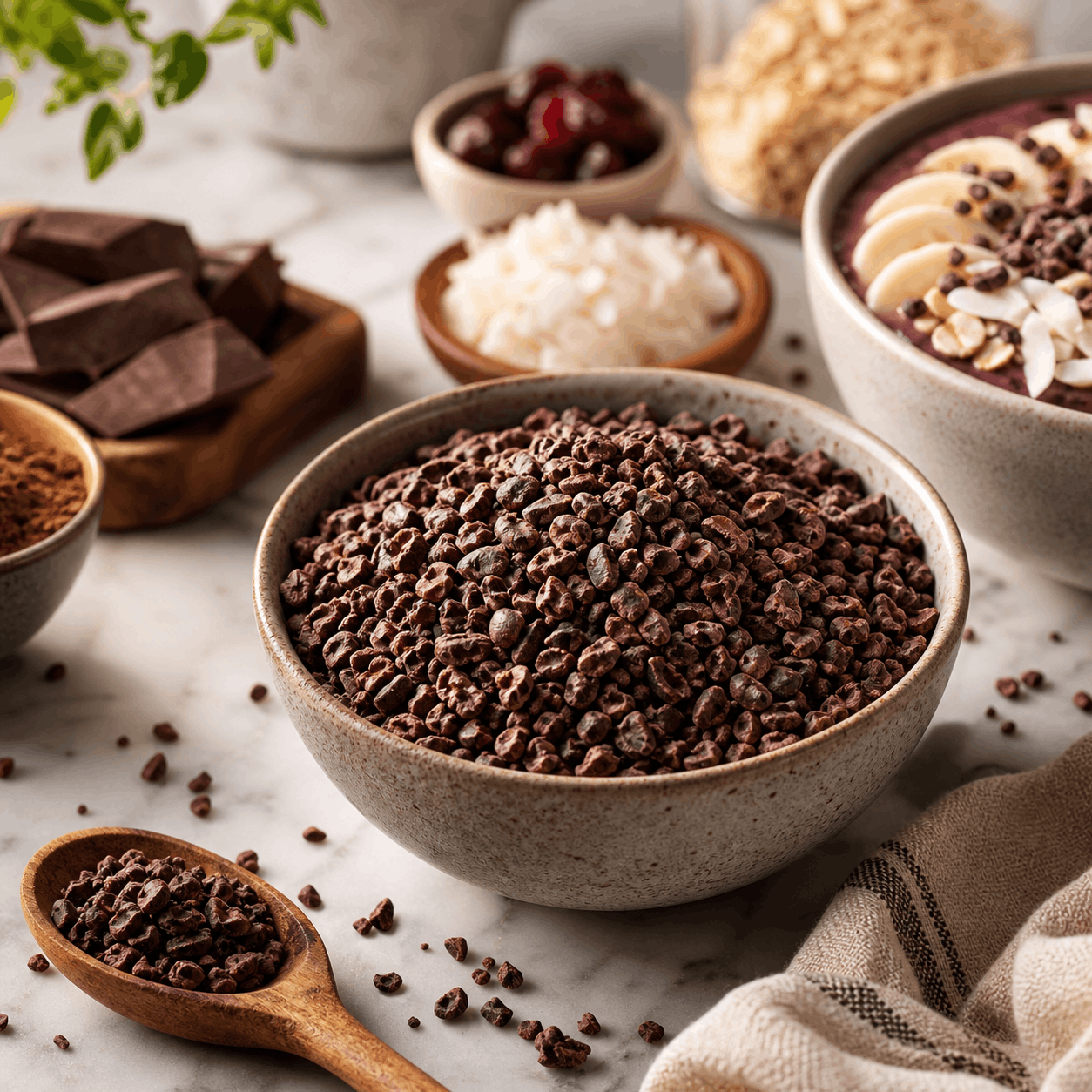 Organic Raw Cacao Nibs (Peru) | 100% Pure | SpiceBloom NZ - Spice Bloom