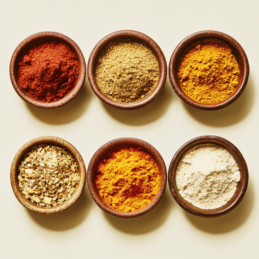 Organic Spice Pack – 6 Essential Indian Spices | 100g Each | SpiceBloom NZ - Spice Bloom