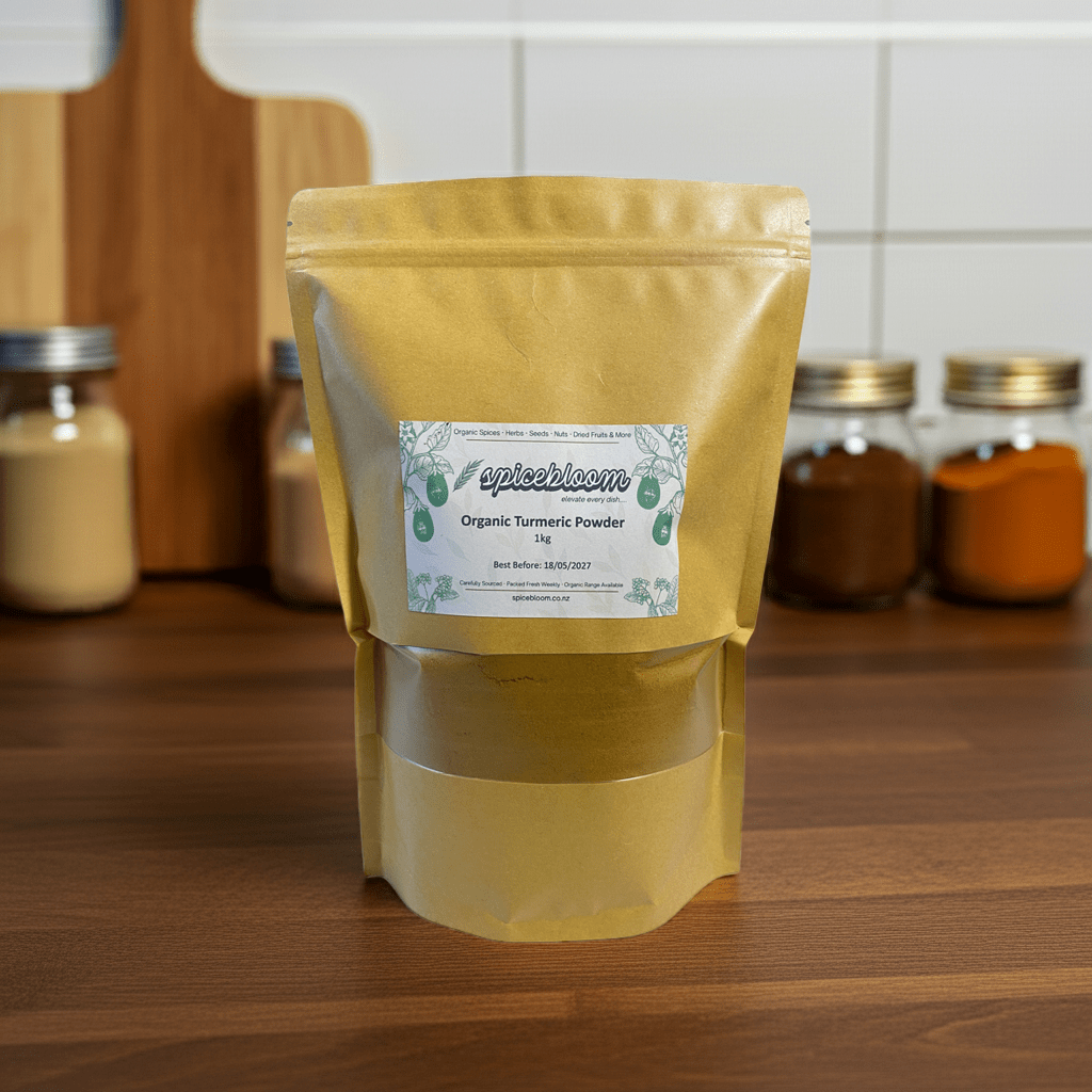 Organic Turmeric Powder – High - Curcumin, Rich & Aromatic (India) | SpiceBloom - Spice Bloom