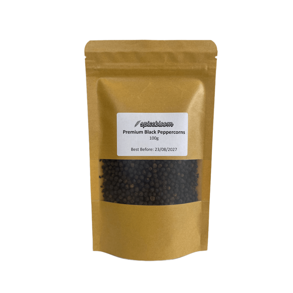 Premium Black Peppercorns Whole – 100g, 500g, 1kg | SpiceBloom - Spice Bloom