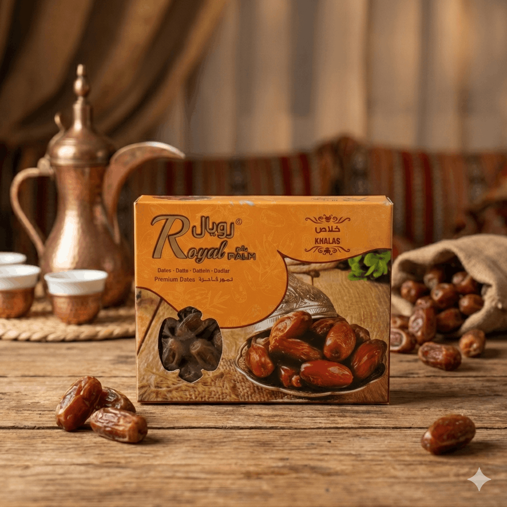 Royal Palm Khalas Dates | Premium Saudi Dates (1kg) - Spice Bloom