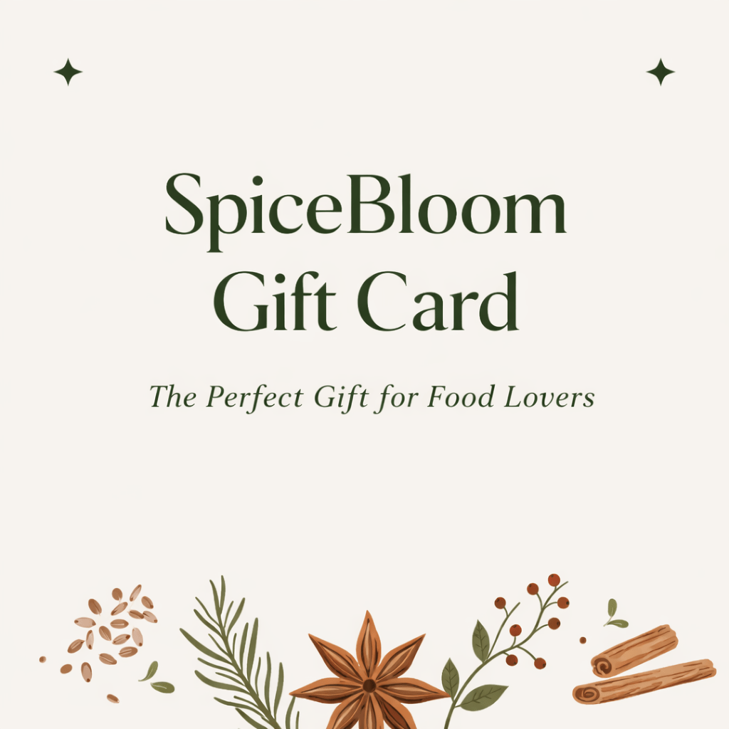 SpiceBloom Digital Gift Card - Spice Bloom