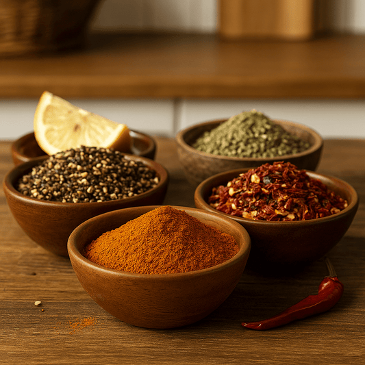 Top 4 Seasonings to Transform Your Cooking – SpiceBloom’s Must - Have Flavour Pack - Spice Bloom