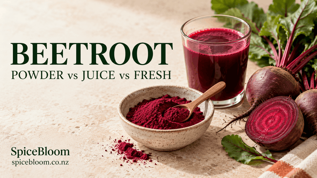 Beetroot Powder vs Juice vs Fresh Beetroot: Which Should You Buy? - Spice Bloom