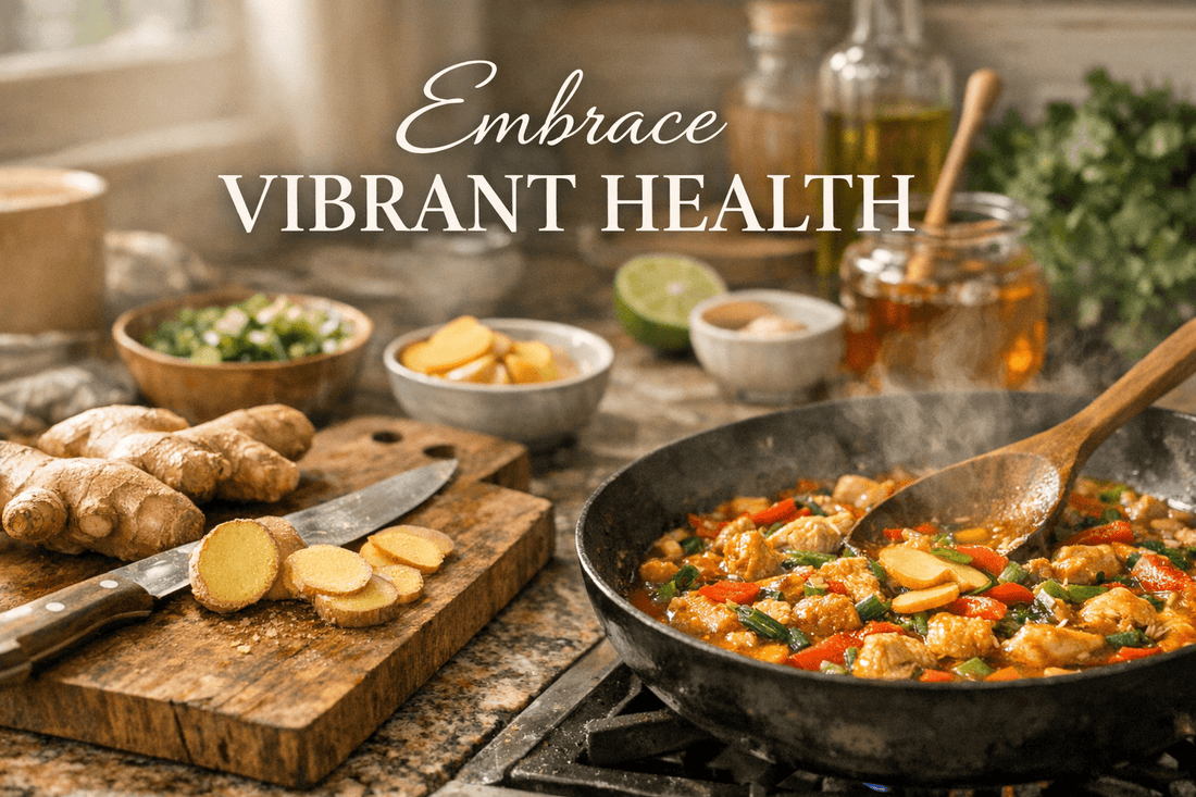 Embrace Vibrant Health: The Wonders of Organic Ginger Powder - Spice Bloom