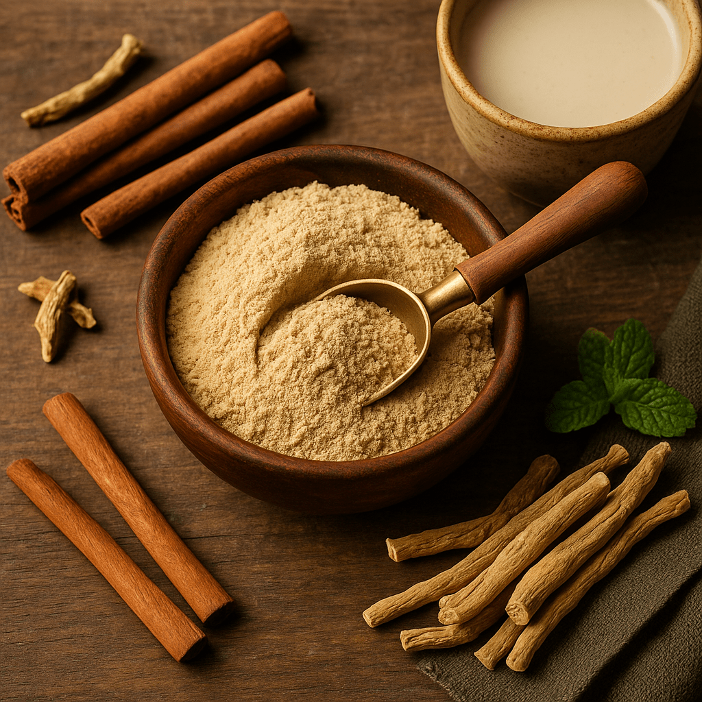 Organic Ashwagandha Powder Benefits, Uses & How to Take It Daily for Stress Relief - Spice Bloom