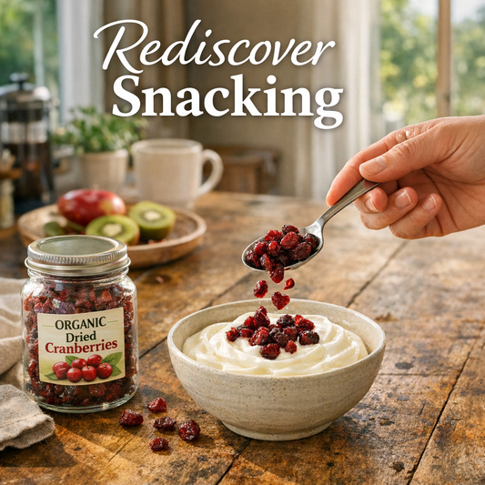 Rediscover Snacking: The Benefits of Organic Dried Cranberries for Kiwis - Spice Bloom