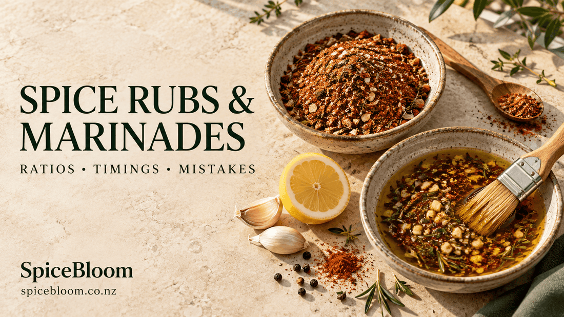 Spice Rubs & Marinades: The Ratios, Timings and Mistakes - Spice Bloom
