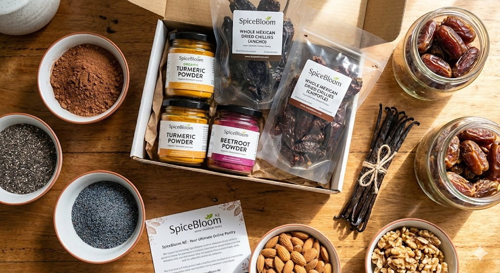 The Ultimate Online Wholefoods Shopping Guide: Spices, Baking & Superfoods NZ - Spice Bloom