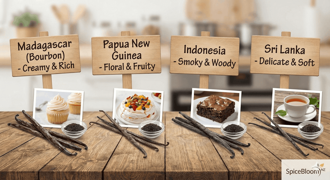 The Vanilla Sommelier: A Guide to Madagascar, PNG, Indonesian & Sri Lankan Beans - Spice Bloom