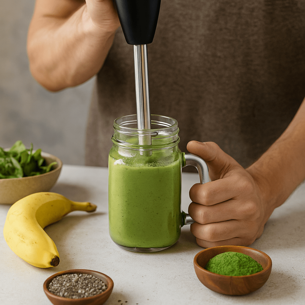 Blend a Healthy Smoothie - Spice Bloom