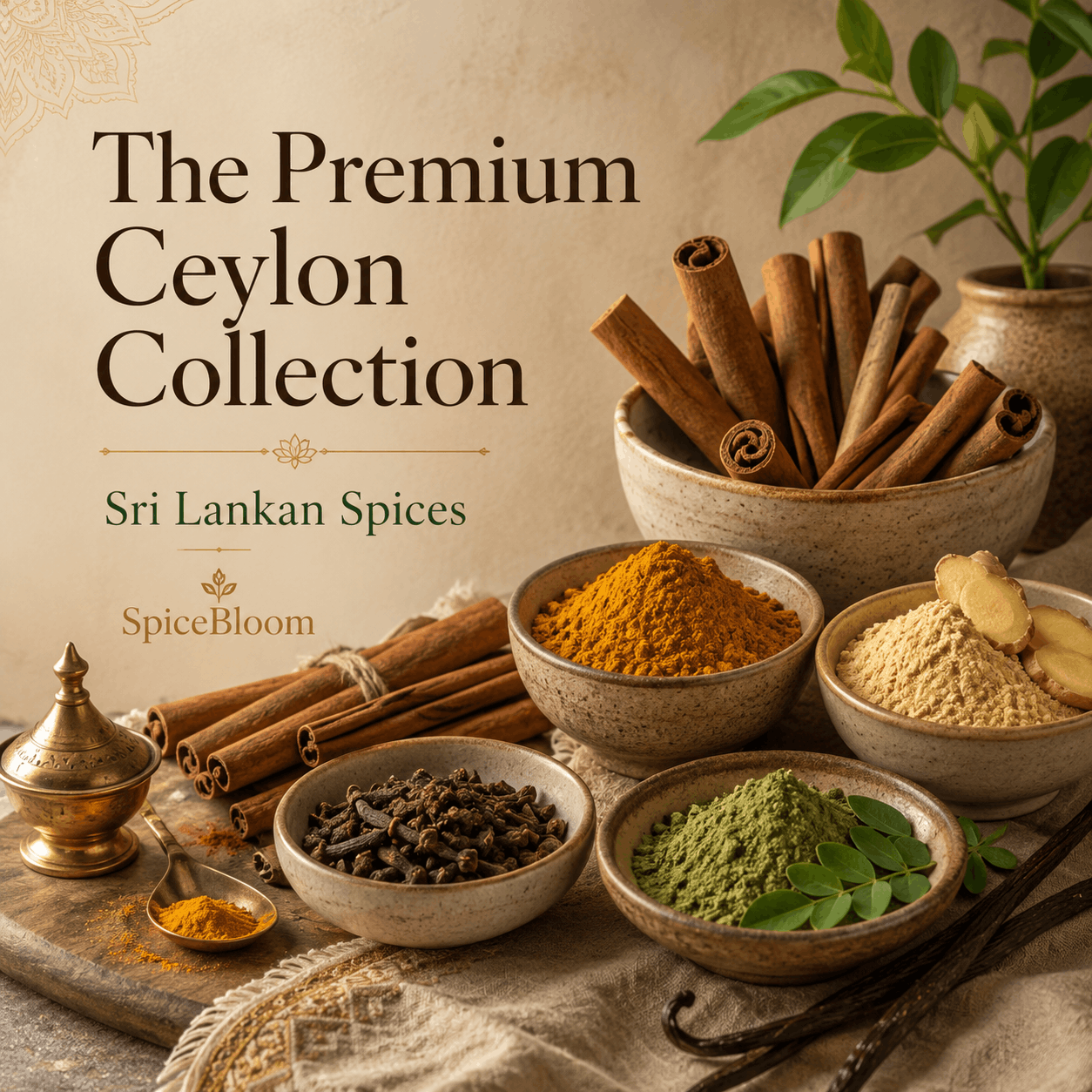 The Premium Ceylon Collection | Sri Lankan Spices | SpiceBloom - Spice Bloom