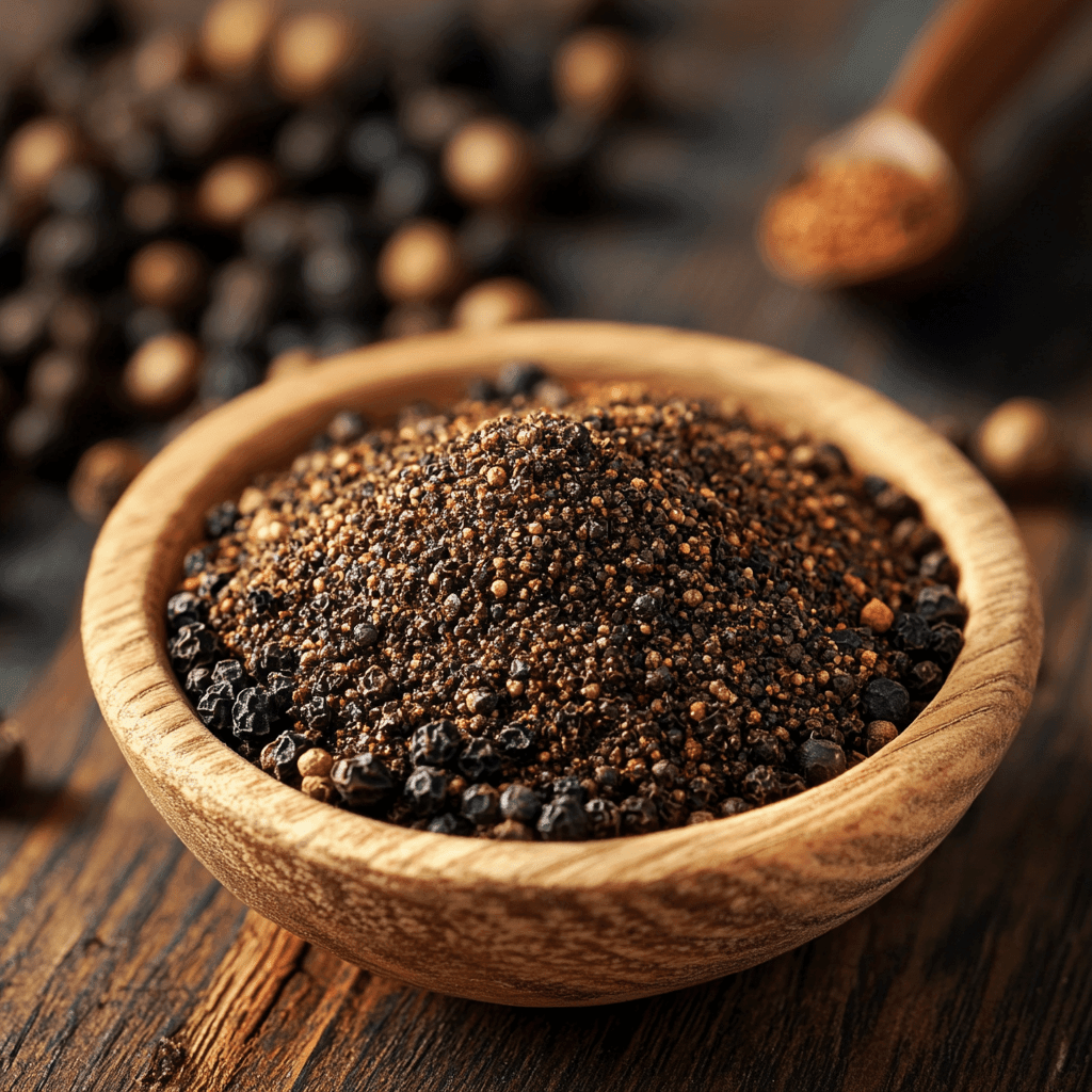 Black Pepper Cracked New York Cut Mesh 18/35 – 100g, 500g, 1kg | SpiceBloom - Spice Bloom