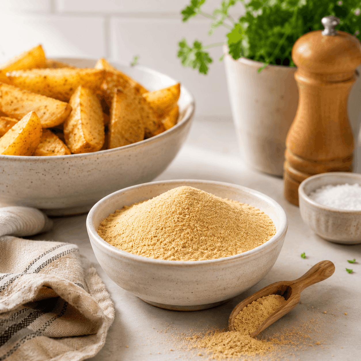 SpiceBloom Chicken Salt seasoning for hot chips, potato wedges, roast vegetables, chicken and savoury snacks.