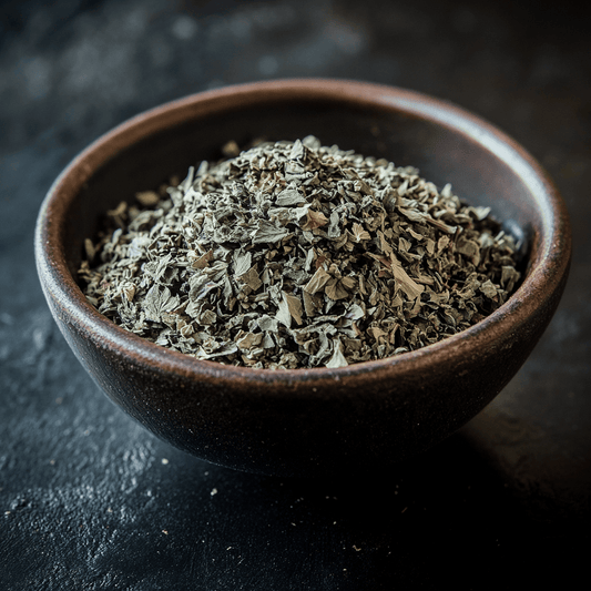 SpiceBloom dried sage leaves from Turkey with earthy aromatic flavour for roasts, stuffing, sausages, potatoes, soups and butter sauces.