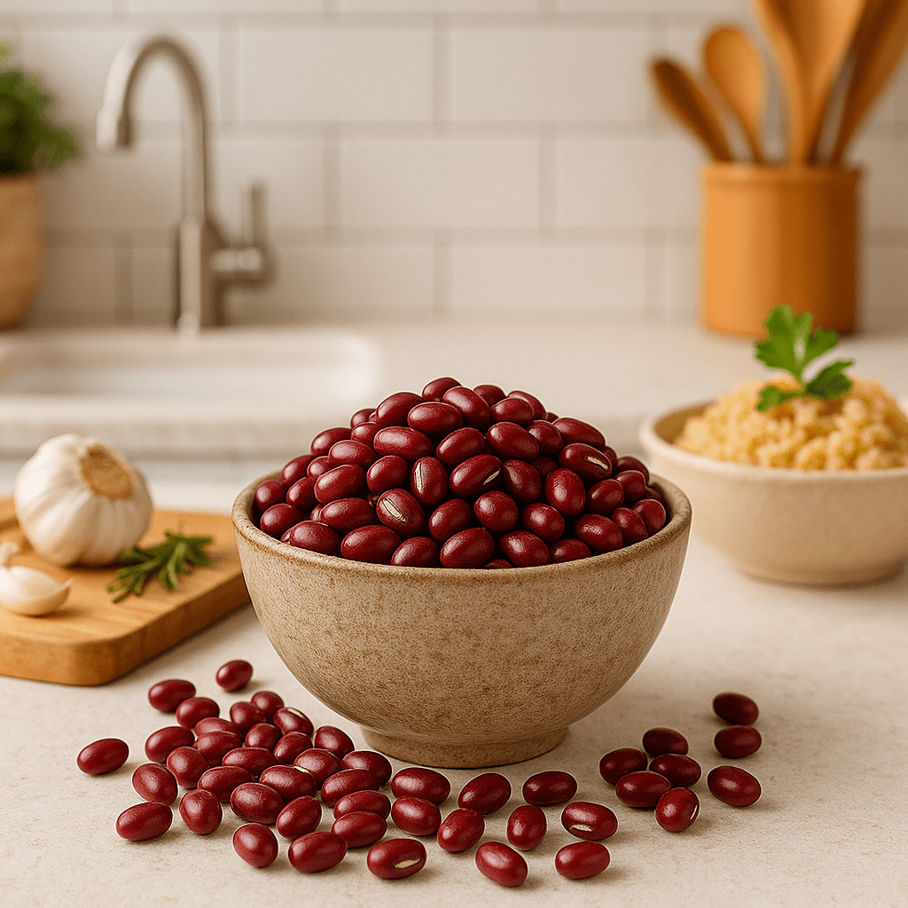 Organic Adzuki Beans – High Protein Pantry Staple | SpiceBloom NZ - Spice Bloom