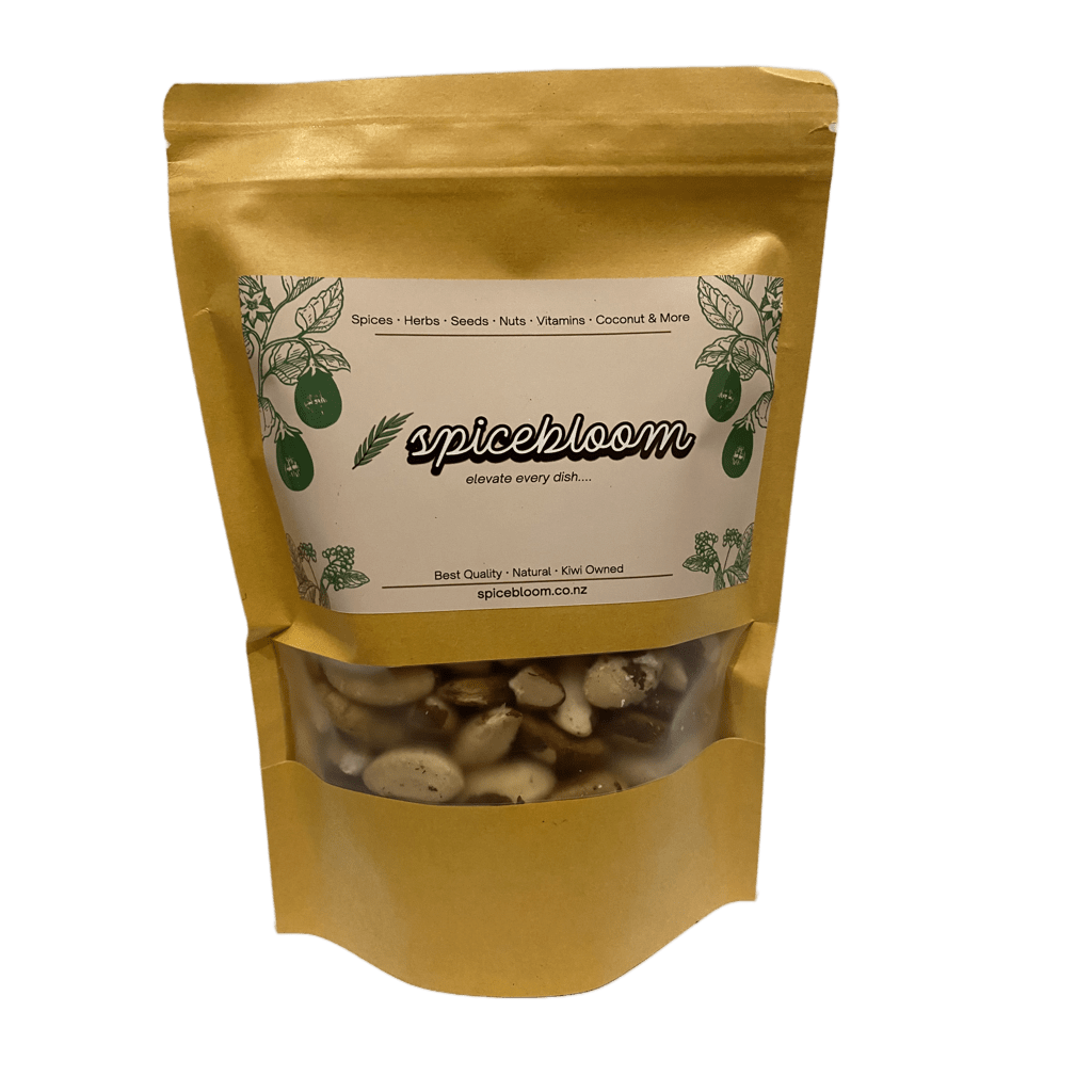 Organic Brazil Nuts – 500g, 1kg | SpiceBloom - Spice Bloom