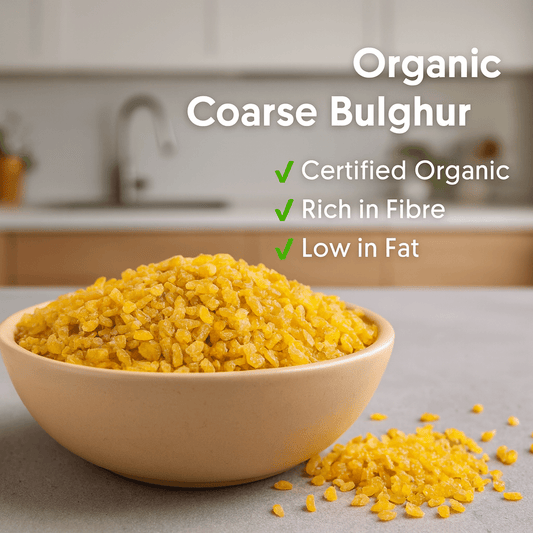 Organic Coarse Bulgur Wheat – Hearty, Nutritious & Versatile | SpiceBloom - Spice Bloom