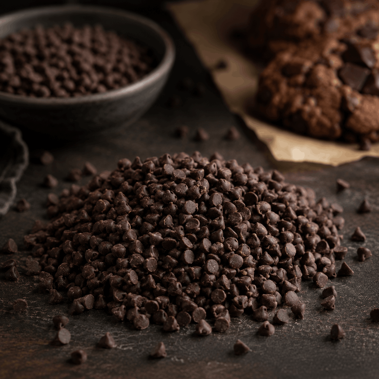 Organic Dark Chocolate Drops 48%| Italy | SpiceBloom NZ - Spice Bloom