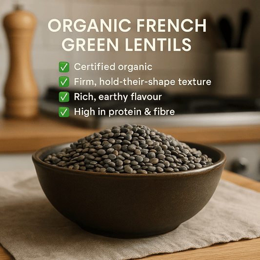 Organic French Green Lentils – Premium & Nutty | SpiceBloom - Spice Bloom