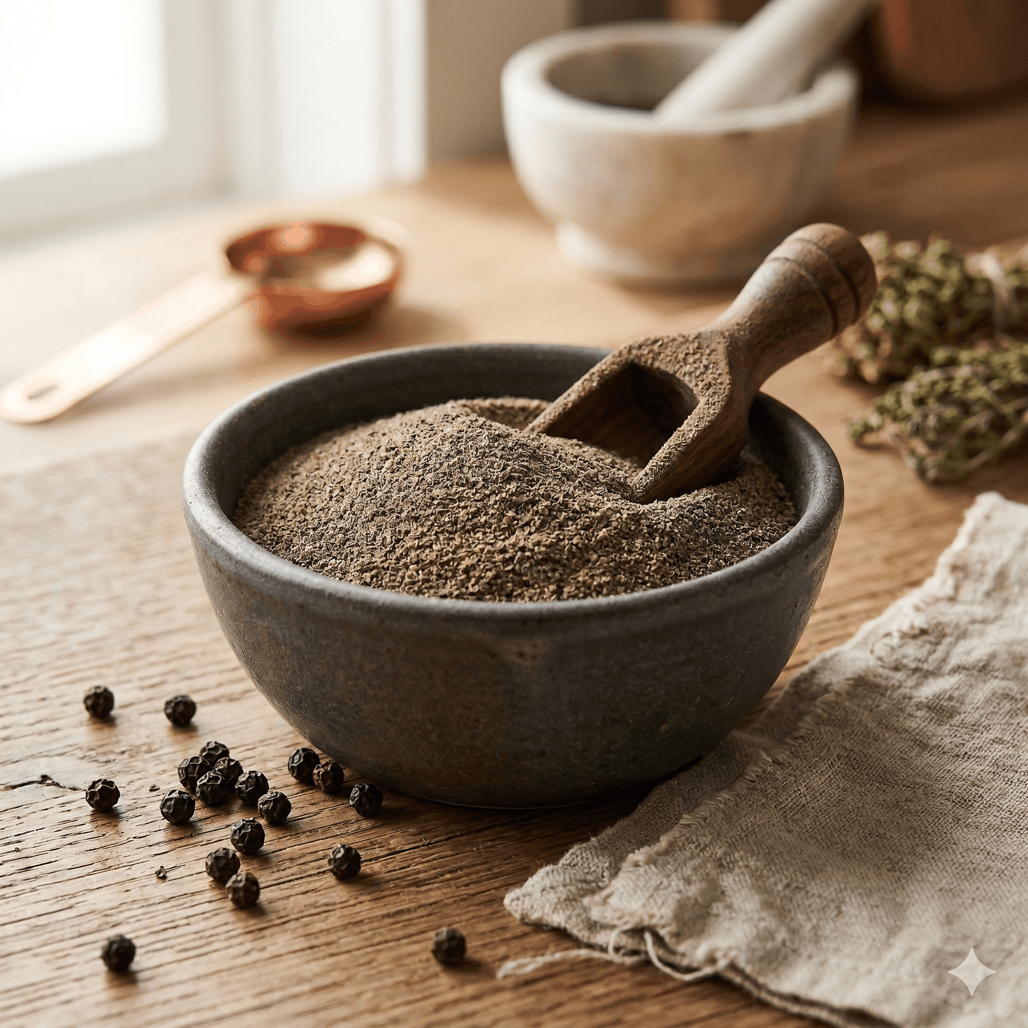 Organic Ground Black Pepper | Fresh & Aromatic | SpiceBloom – Spice Bloom