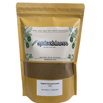 Organic Ground Cumin (Jeera Powder) – 100g, 500g, 1kg | SpiceBloom - Spice Bloom