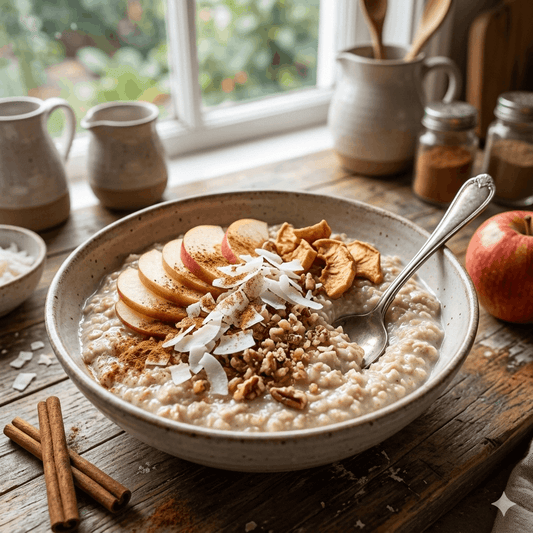 Organic Oats - Apple, Cinnamon & Coconut 500g | SpiceBloom - Spice Bloom