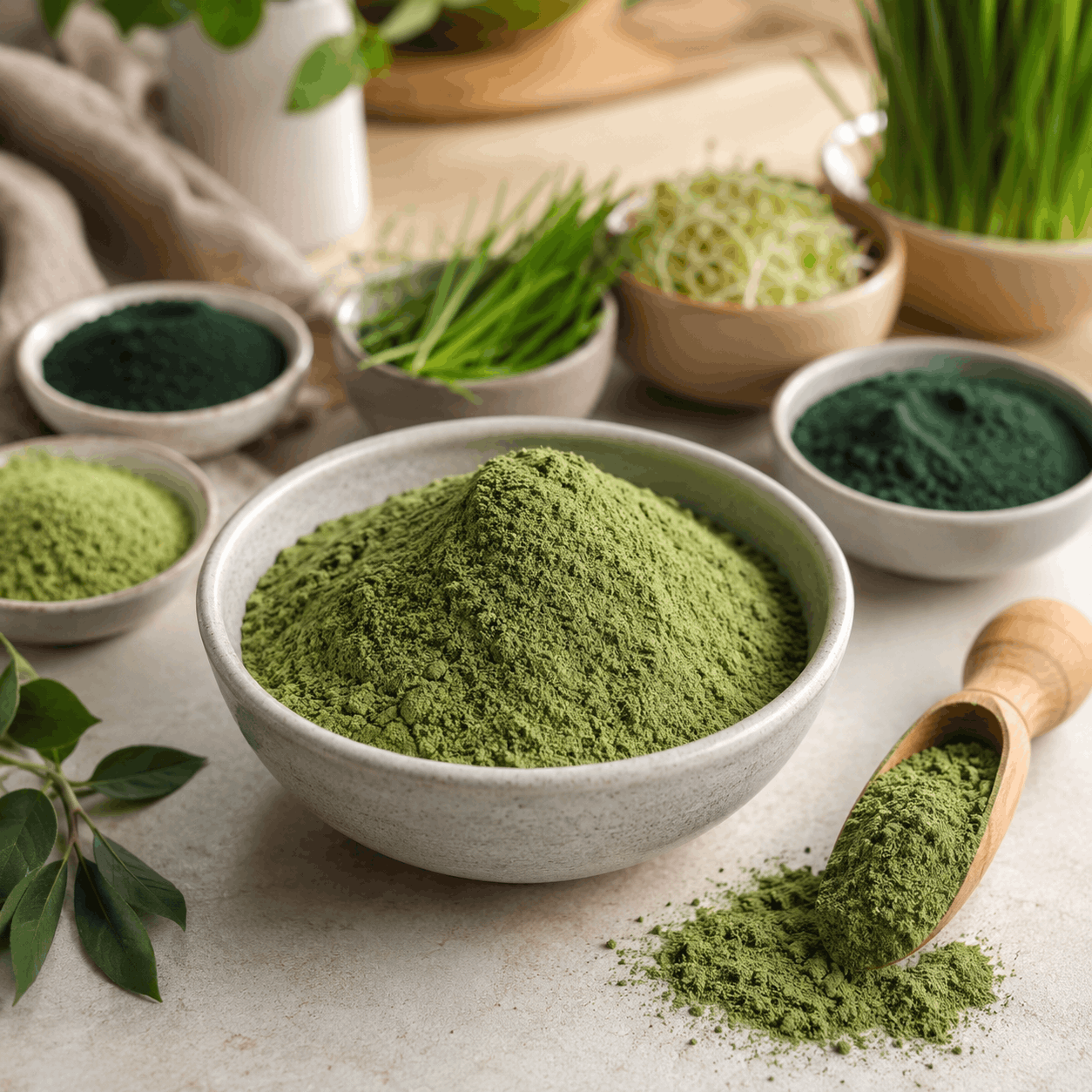 Organic Supergreens Blend (90g) | Daily Detox | SpiceBloom - Spice Bloom