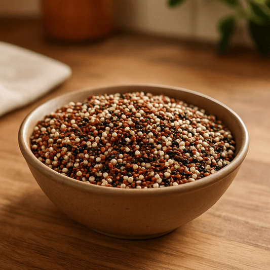 Organic Tri - Colour Quinoa (White, Red & Black) – Premium Superfood | SpiceBloom - Spice Bloom