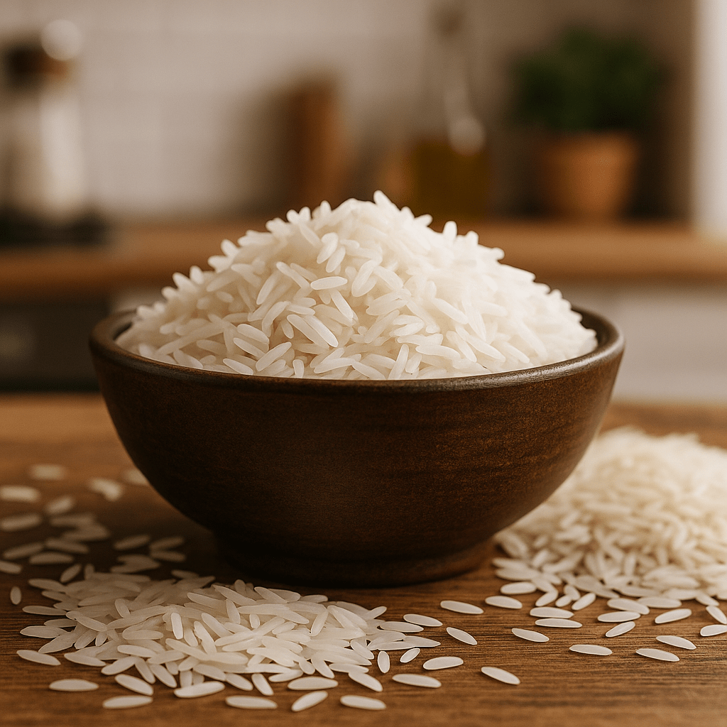 Organic White Basmati Rice – Aromatic, Fluffy & Naturally Pure | SpiceBloom - Spice Bloom