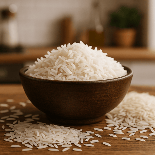 Organic White Basmati Rice – Aromatic, Fluffy & Naturally Pure | SpiceBloom - Spice Bloom