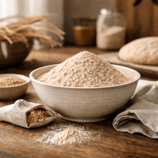 Organic Wholemeal Stoneground Wheat Flour (Aus) | 1kg & 2.5kg | SpiceBloom NZ - Spice Bloom