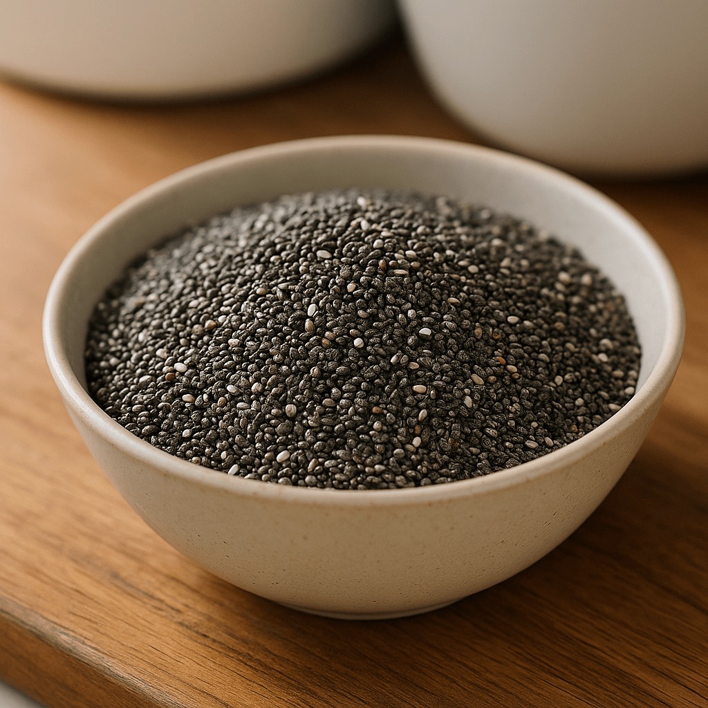 Premium Black Chia Seeds – Superfood for Energy & Digestion | SpiceBloom - Spice Bloom