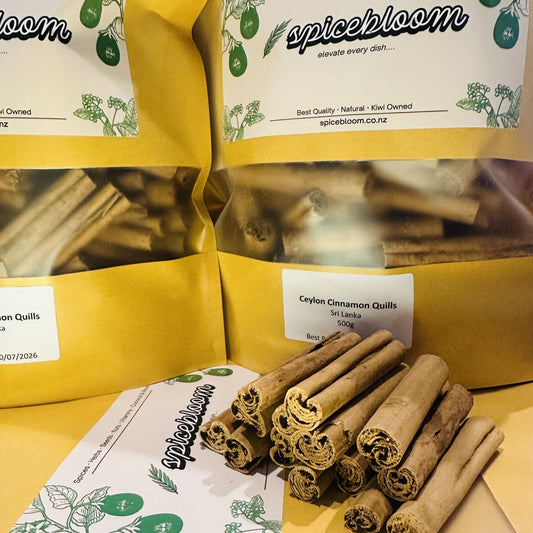 Premium Ceylon Cinnamon Quills (Sri Lanka) – 100g to 1kg | SpiceBloom - Spice Bloom
