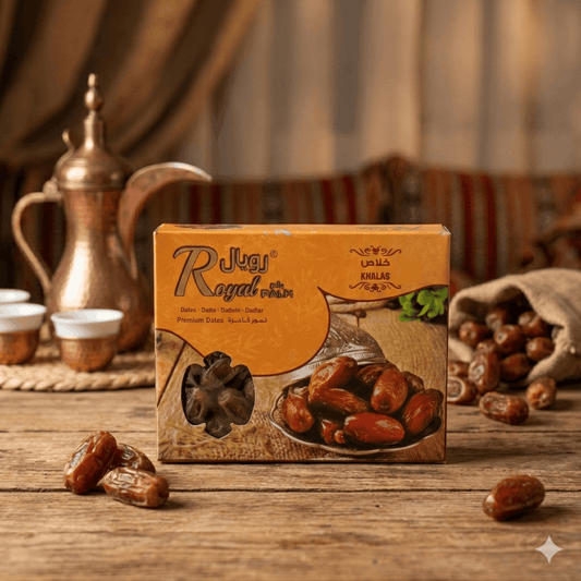 Royal Palm Khalas Dates | Premium Saudi Dates (1kg) - Spice Bloom