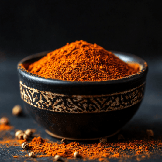 SpiceBloom smoked paprika from Spain with deep smoky flavour and rich red colour for paella, barbecue, meats, vegetables, sauces and stews.