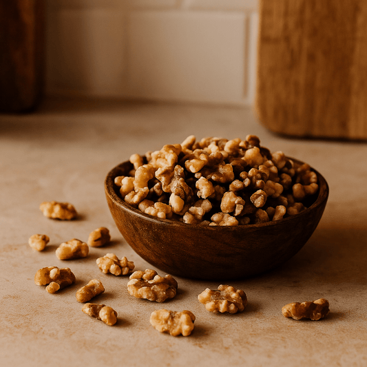 Walnut Pieces – California’s Fresh, Buttery & Naturally Crunchy Nuts | SpiceBloom - Spice Bloom