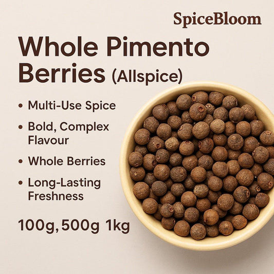 Whole Pimento Berries (Allspice) – 50g, 100g, 500g, 1kg | SpiceBloom - Spice Bloom